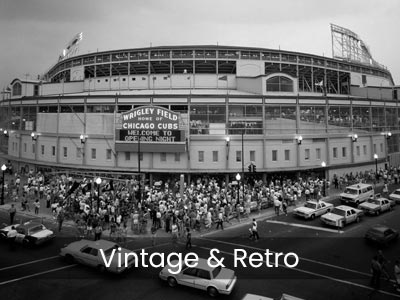 shop vintage & retro wall mural wallpapers